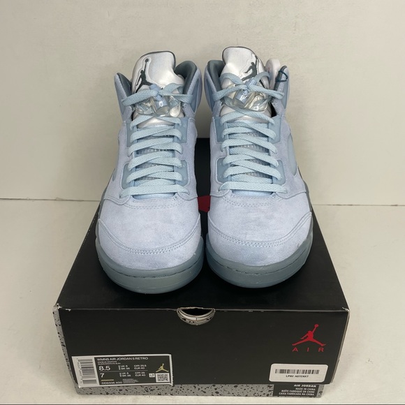 Nike Air Jordan 5 Retro WMNS “Bluebird” NEW 2021 - Picture 2 of 4